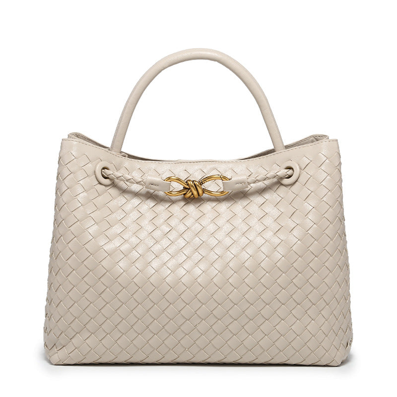 Maeve Large Woven Crossbody Bag