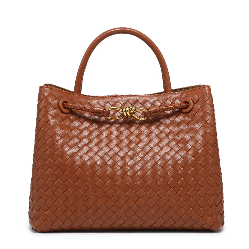 Maeve Large Woven Crossbody Bag