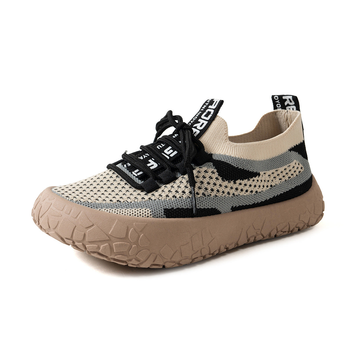 Women's Lorien Knit Comfort Sneakers - Colorblock Everyday Walking Shoes (US 5-10.5)