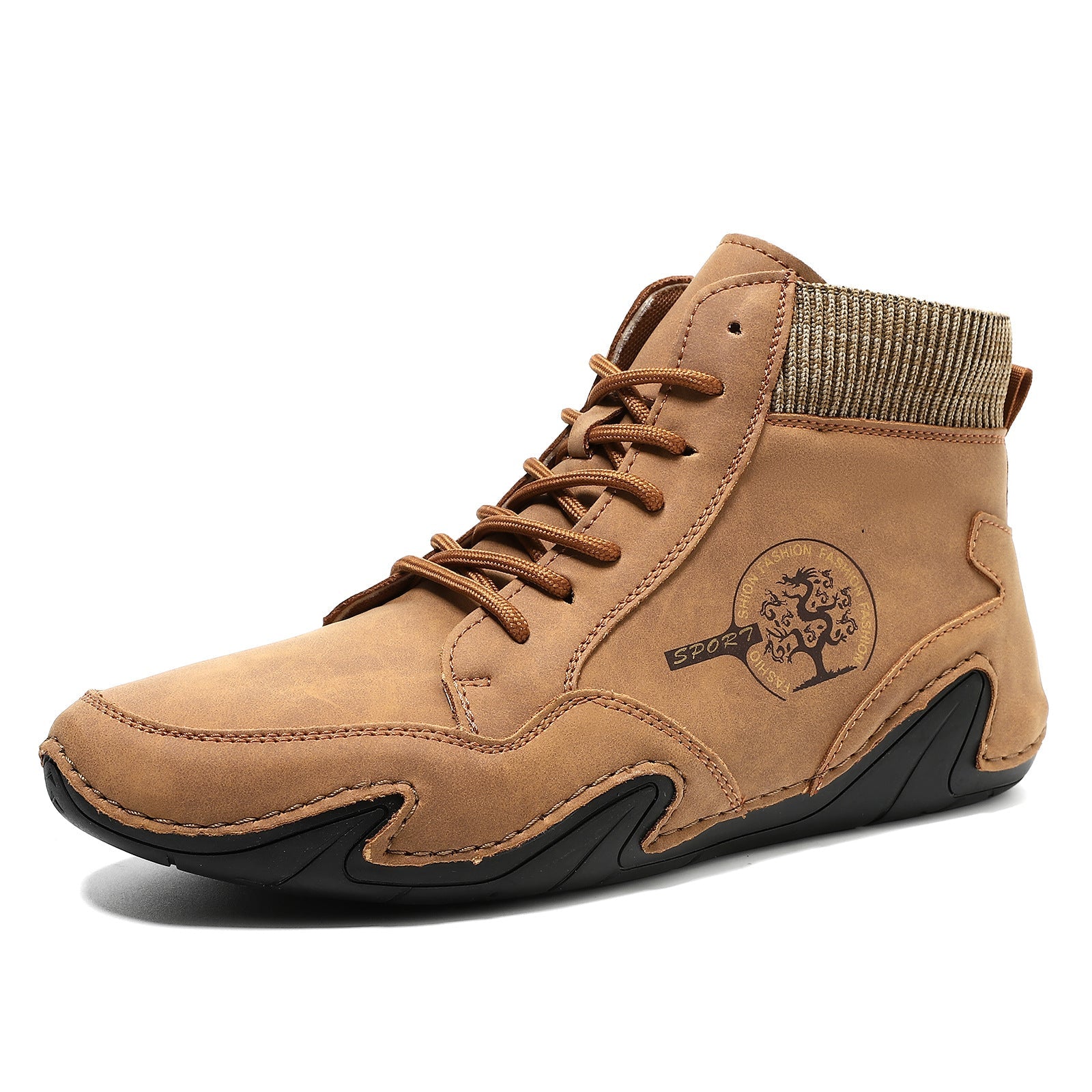 Men’s Best Selling High-Top Sock Lace-Up Chelsea Boots