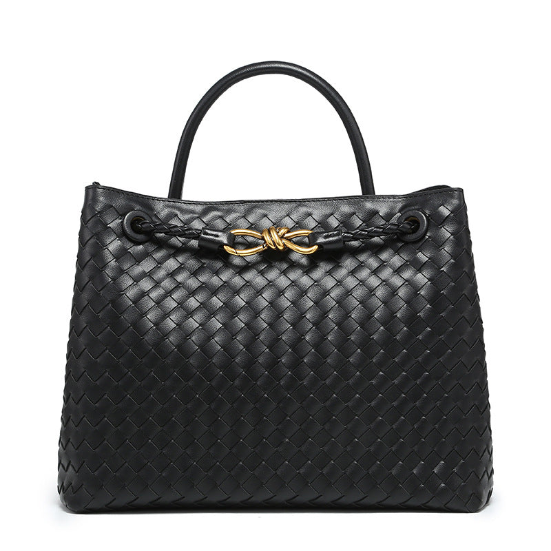 Maeve Large Woven Crossbody Bag