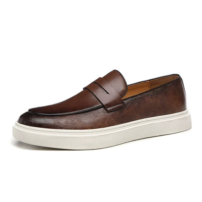 Large size men's casual loafers