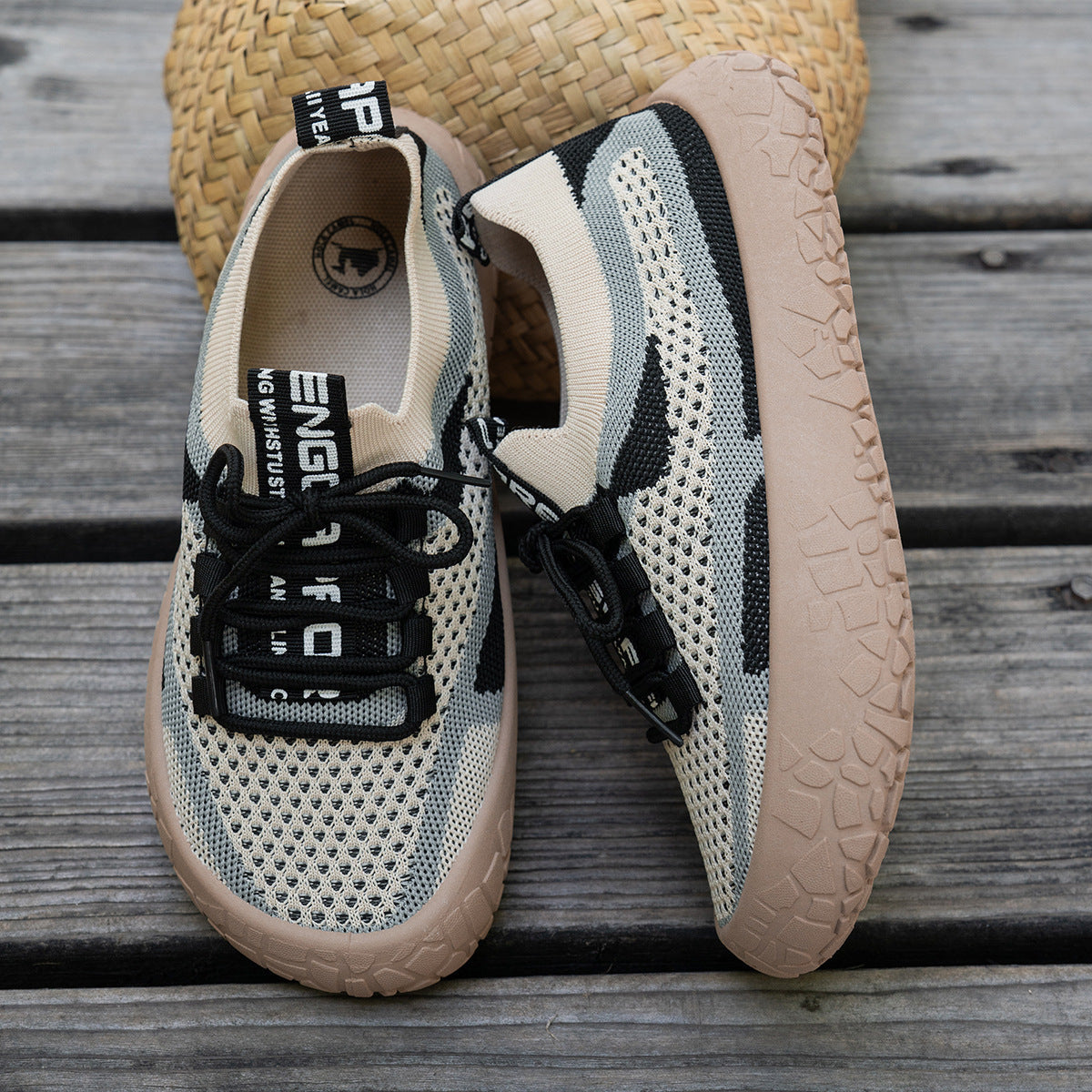 Women's Lorien Knit Comfort Sneakers - Colorblock Everyday Walking Shoes (US 5-10.5)