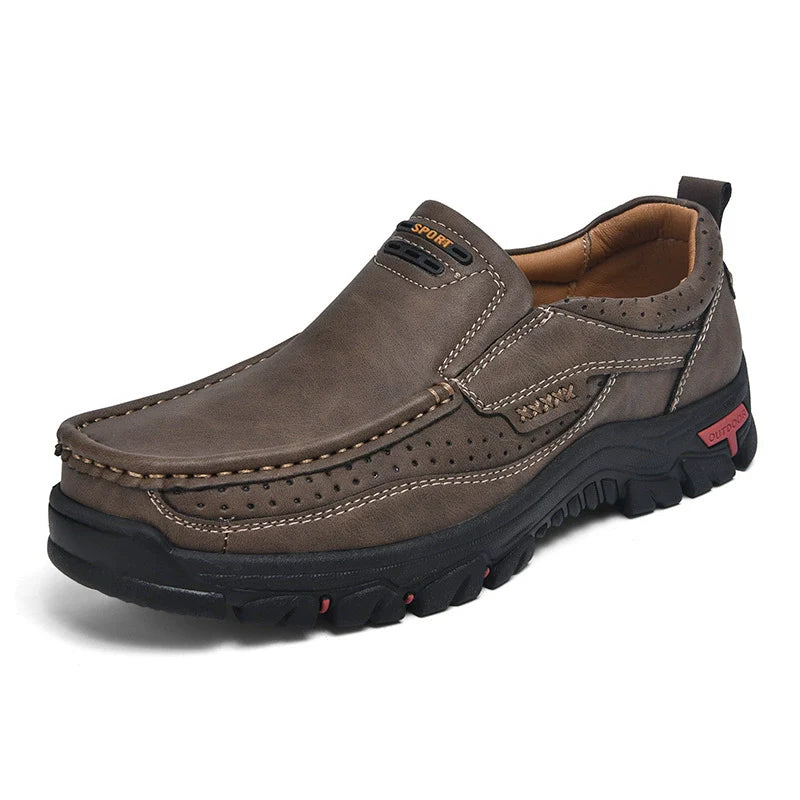 Men's Loafers Large Size Casual Shoes Non-slip Breathable Latex Insoles