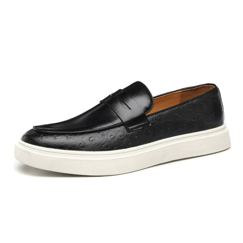 Large size men's casual loafers