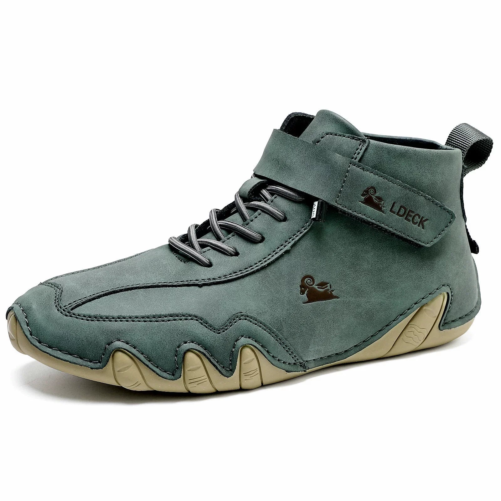 Men’s Octopus High-Top Lace-Up Hand-Sewn Martin Boots