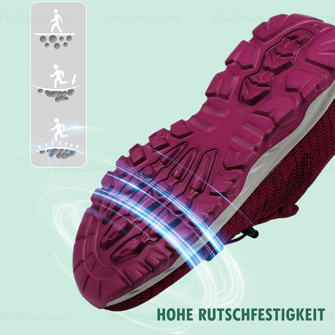 Steinmetz Hands-Free Orthopädische Schuhe Mesh  - By Qivii
