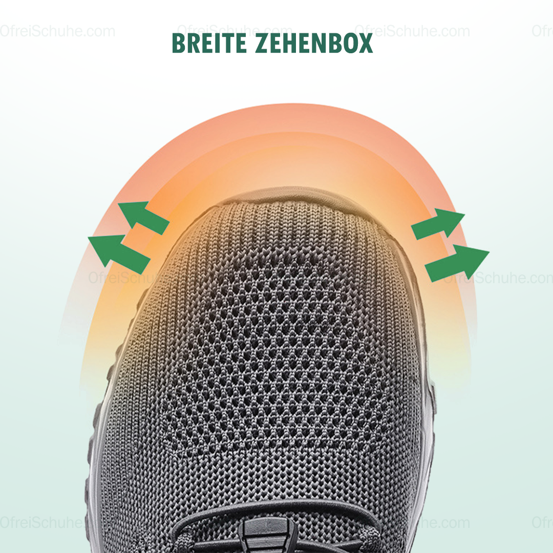 Steinmetz Hands-Free Orthopädische Schuhe Mesh  - By Qivii