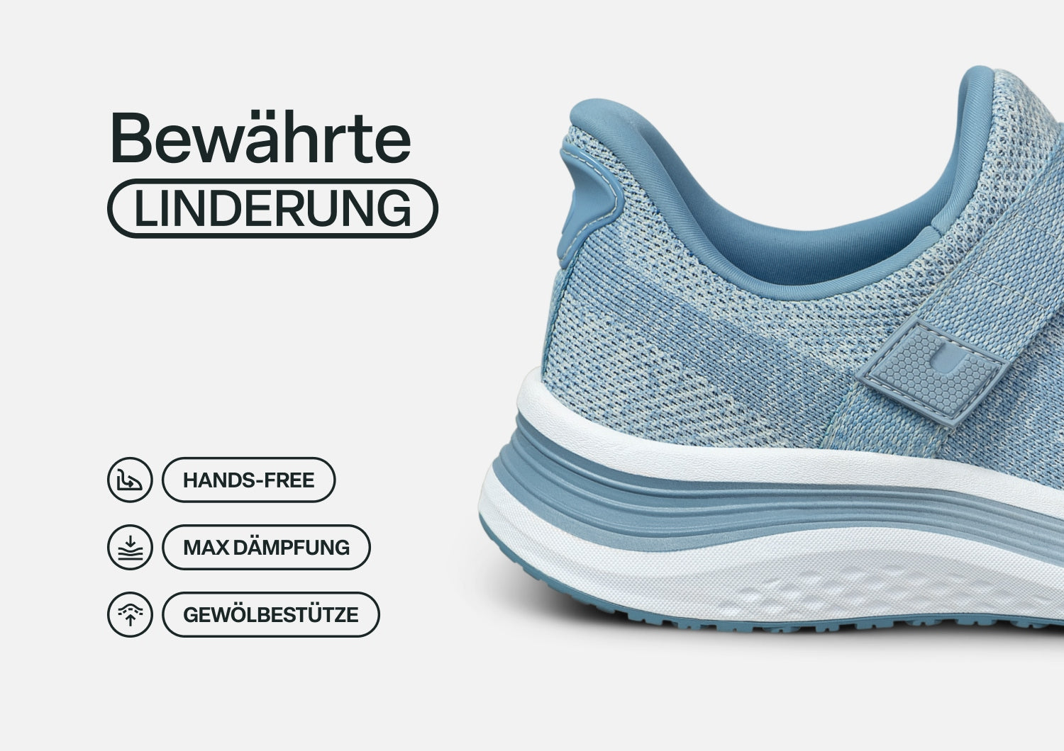 Naya - Leichter Komfort-Slip-On für aktive Tage  - By Qivii