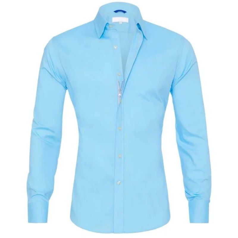 Apex™ Kreukvrije Zip-Up Shirt  - By Qivii