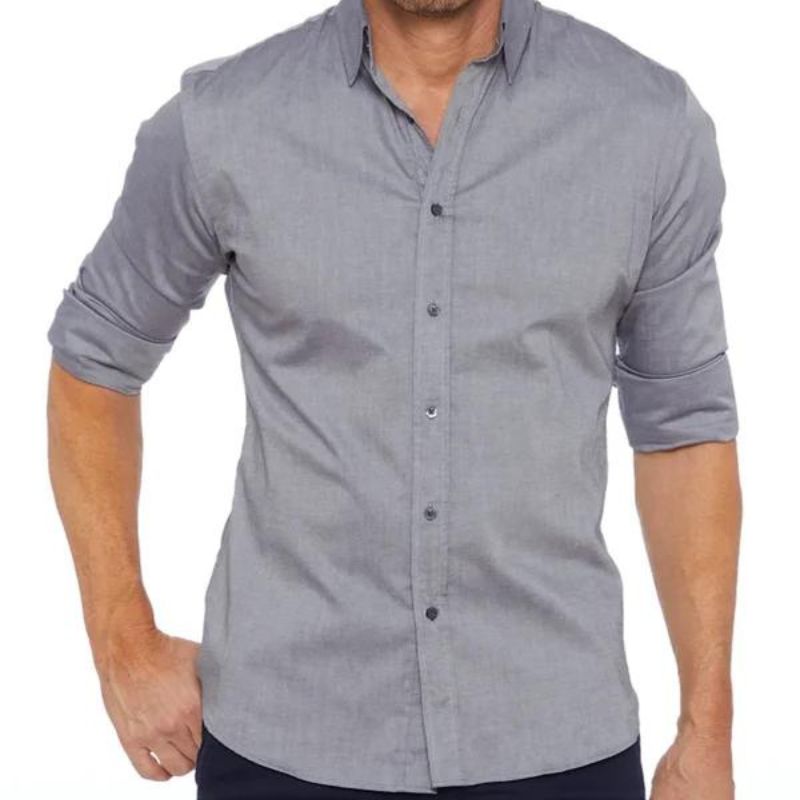 Apex™ Kreukvrije Zip-Up Shirt  - By Qivii