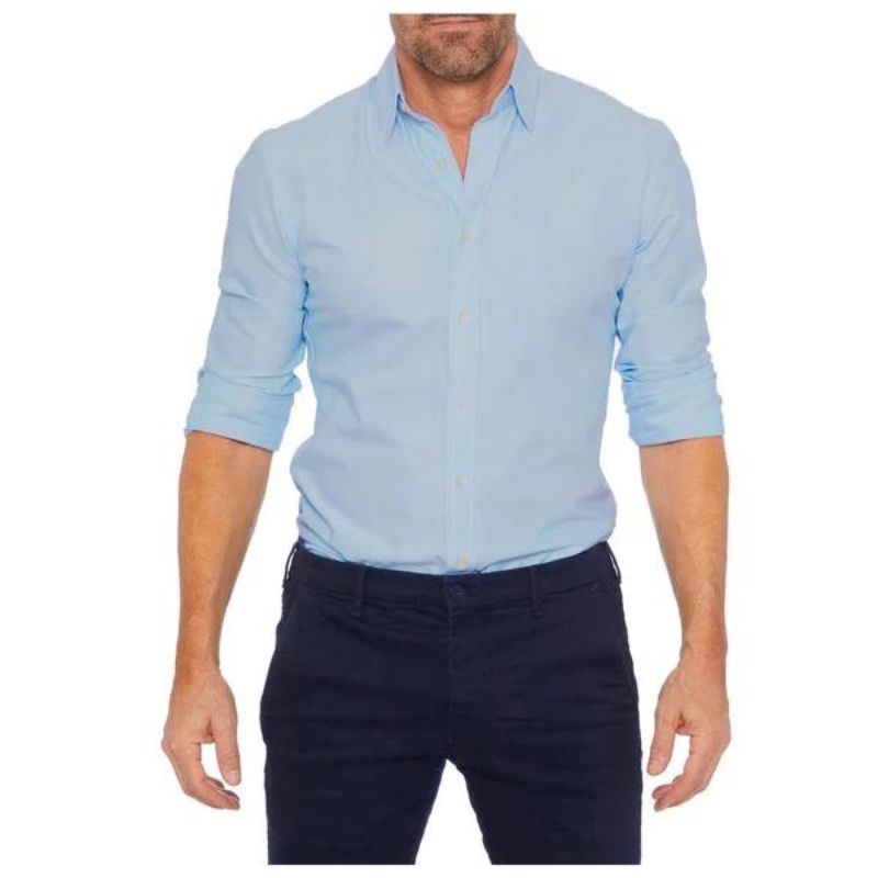 Apex™ Kreukvrije Zip-Up Shirt  - By Qivii