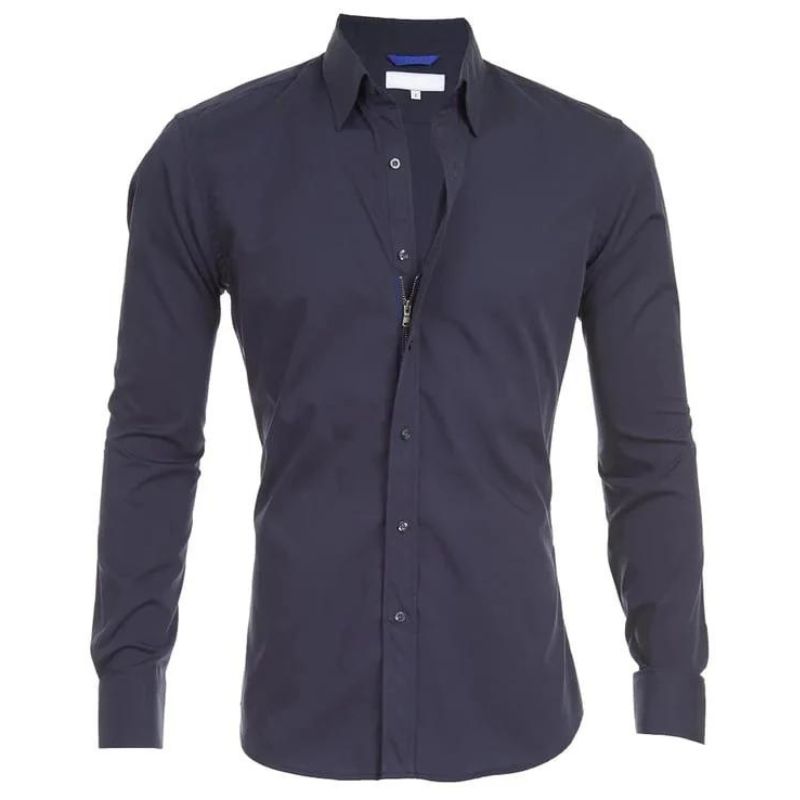 Apex™ Kreukvrije Zip-Up Shirt  - By Qivii