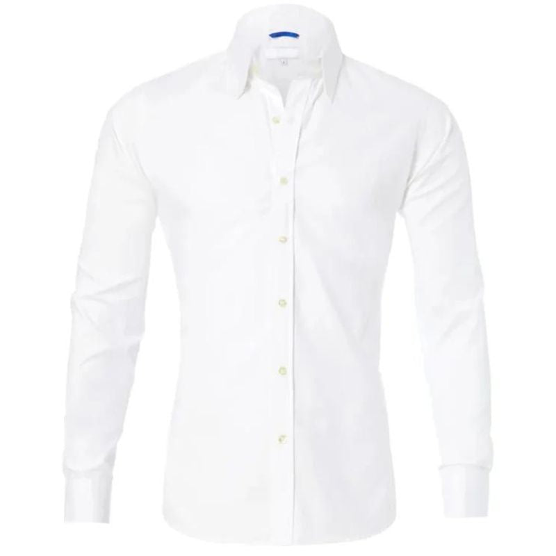 Apex™ Kreukvrije Zip-Up Shirt  - By Qivii