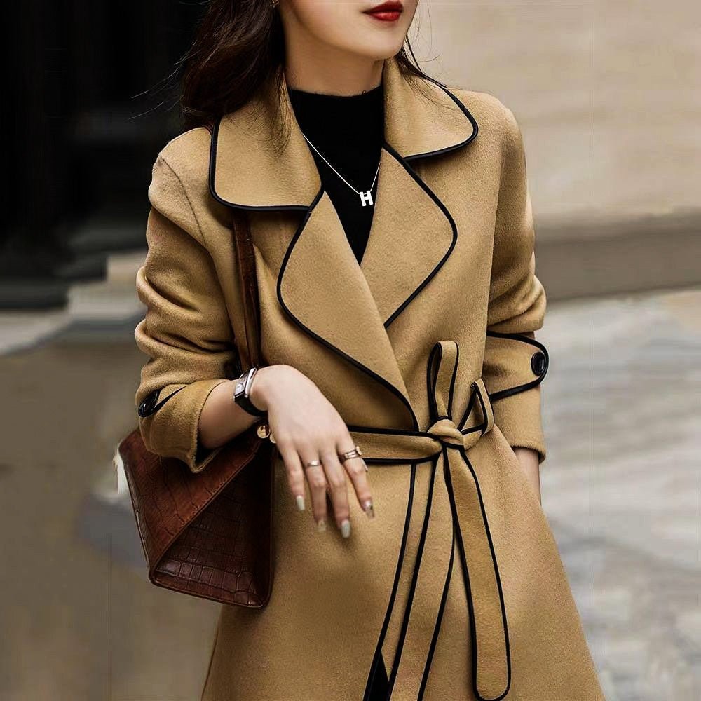 Madison Wool Coat  - By Qivii