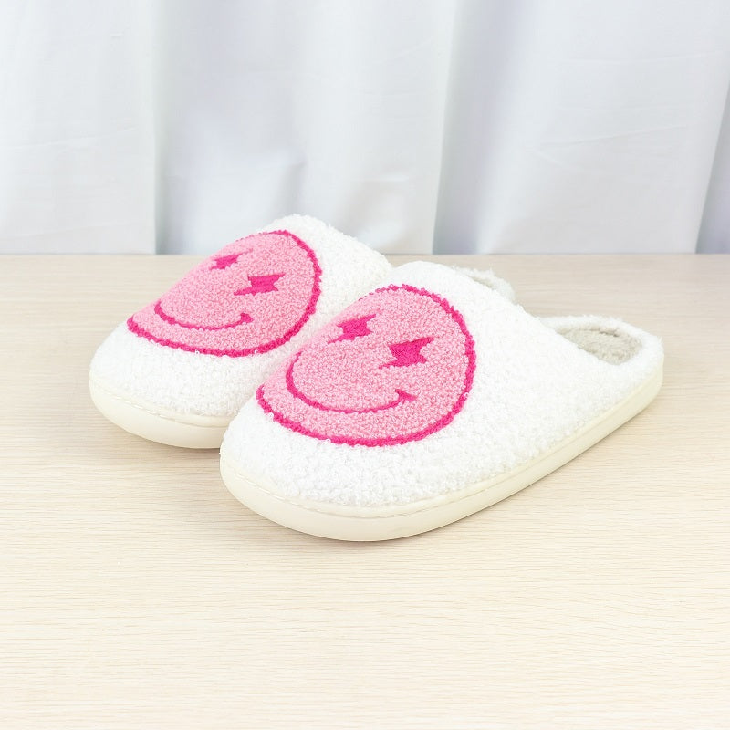 Lightning Smile Face Slippers