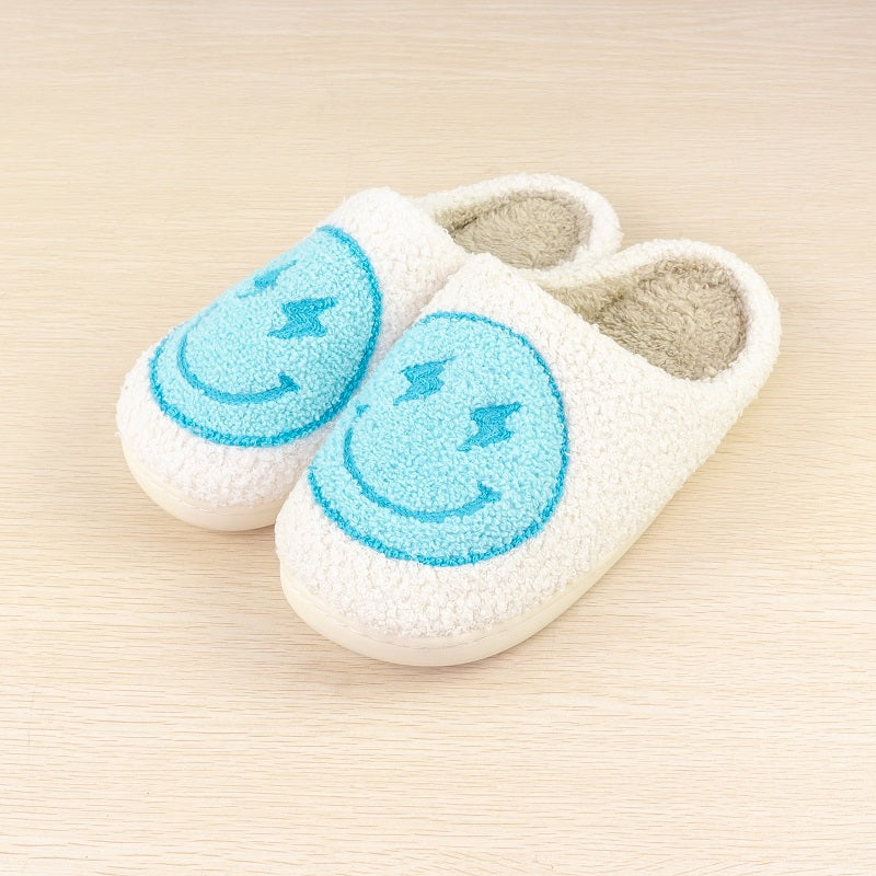 Lightning Smile Face Slippers