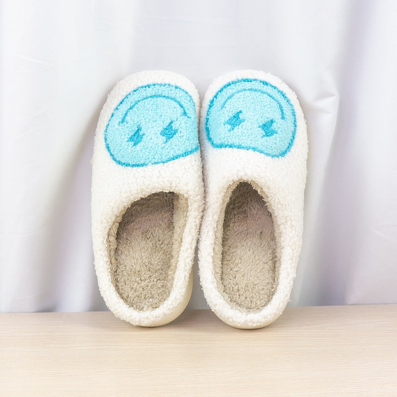 Lightning Smile Face Slippers