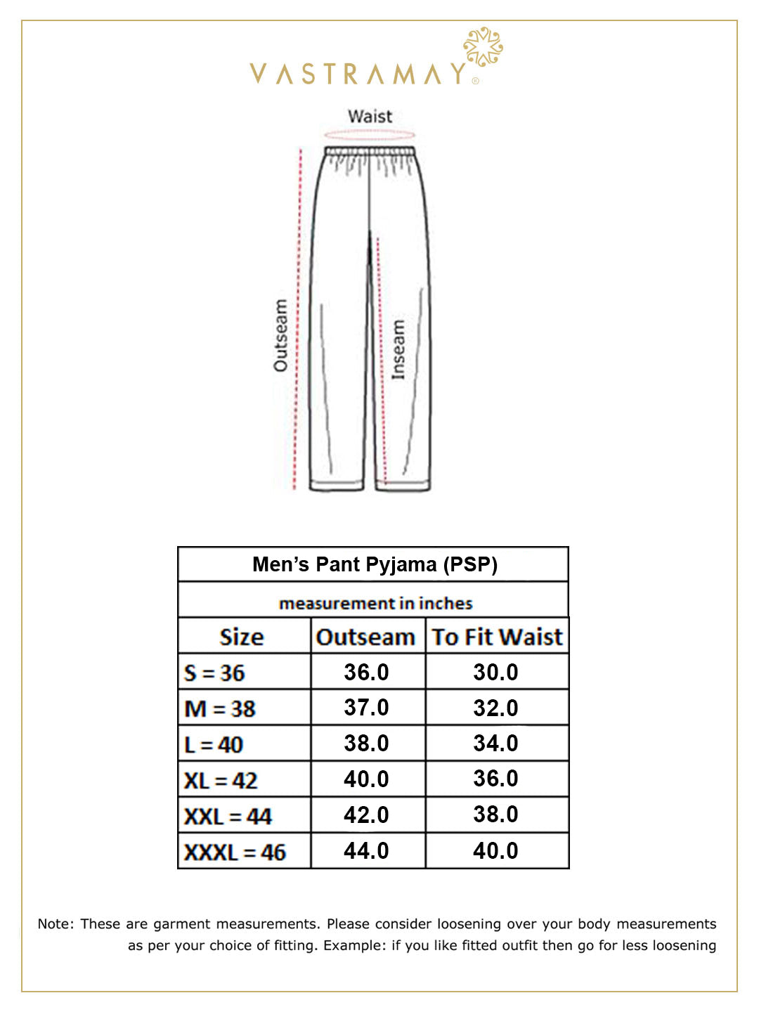 VASTRAMAY Men's White Cotton Slim Fit Pant