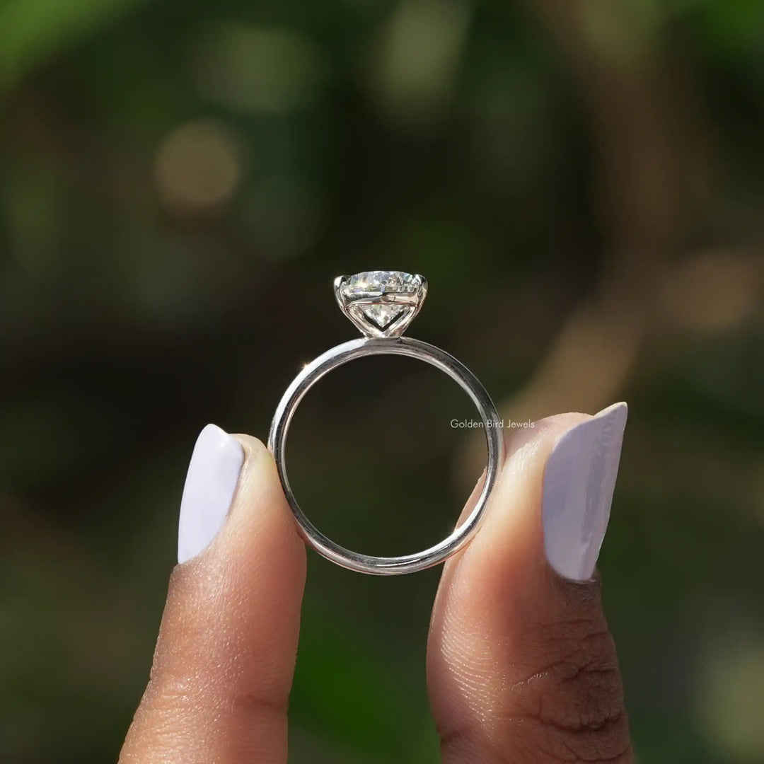 Pear Diamond Solitaire Engagement Ring