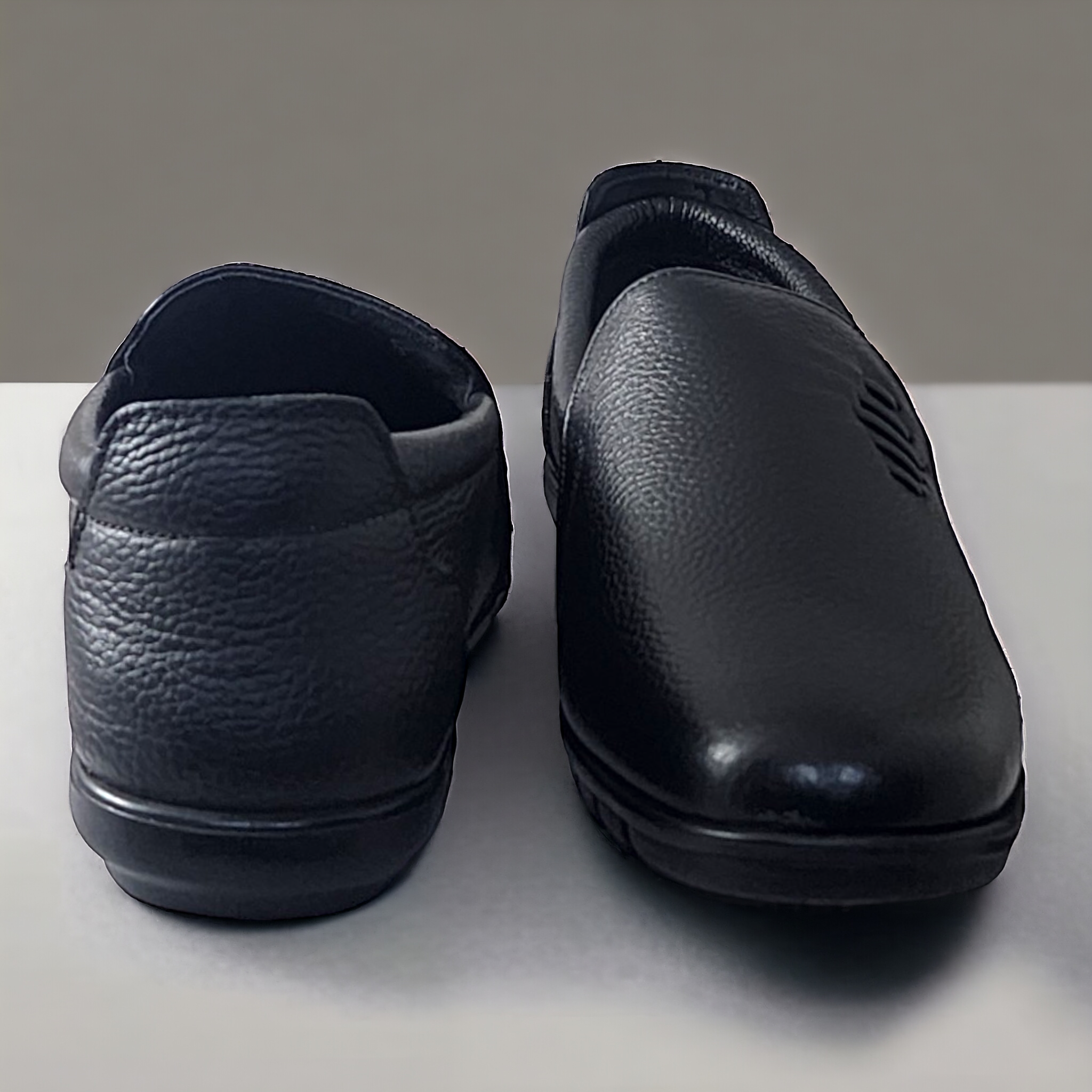 ZOOM NH07 BLACK Men's Casual Leather Shoes - qivii