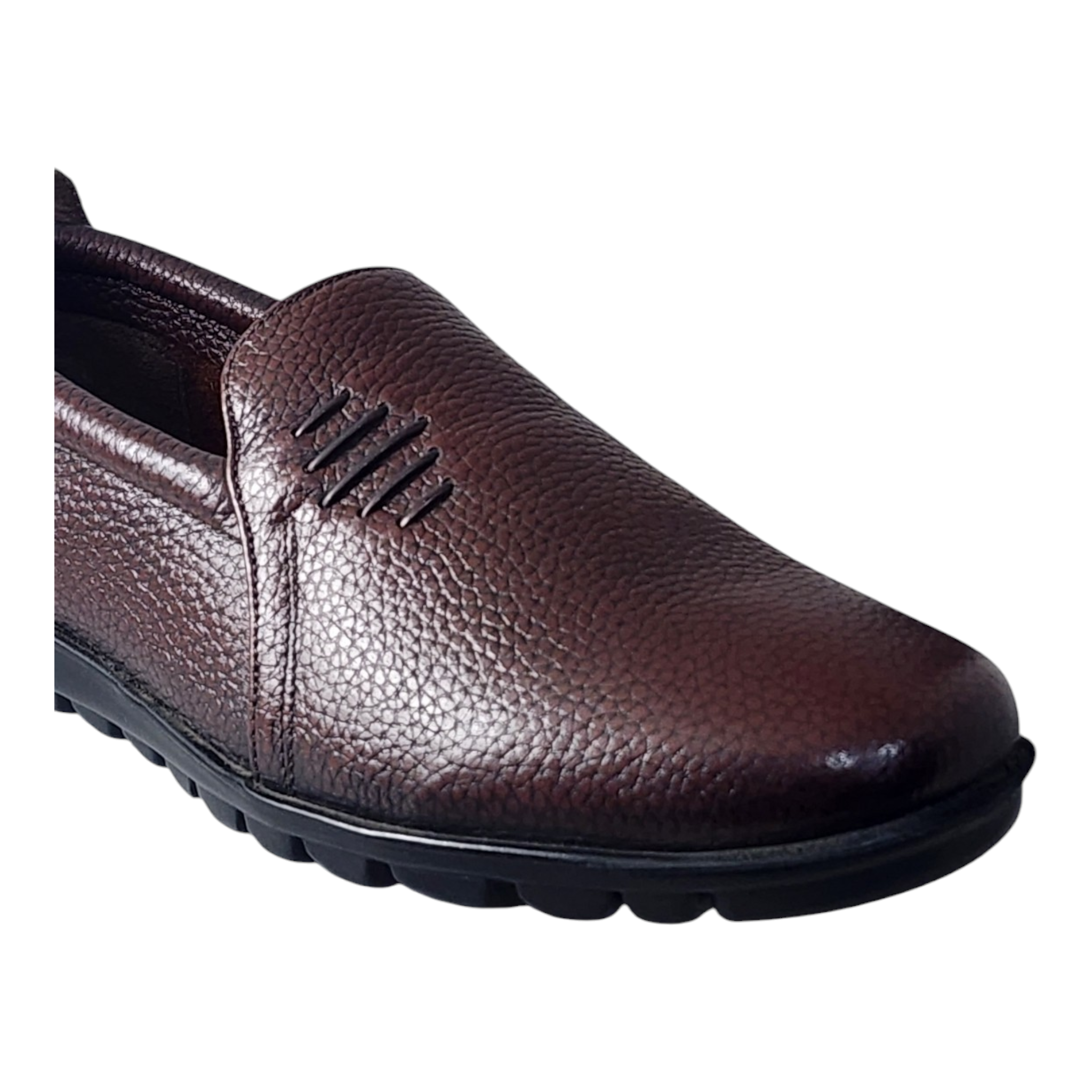 ZOOM NH07 BROWN Men's Casual Leather Shoes - qivii