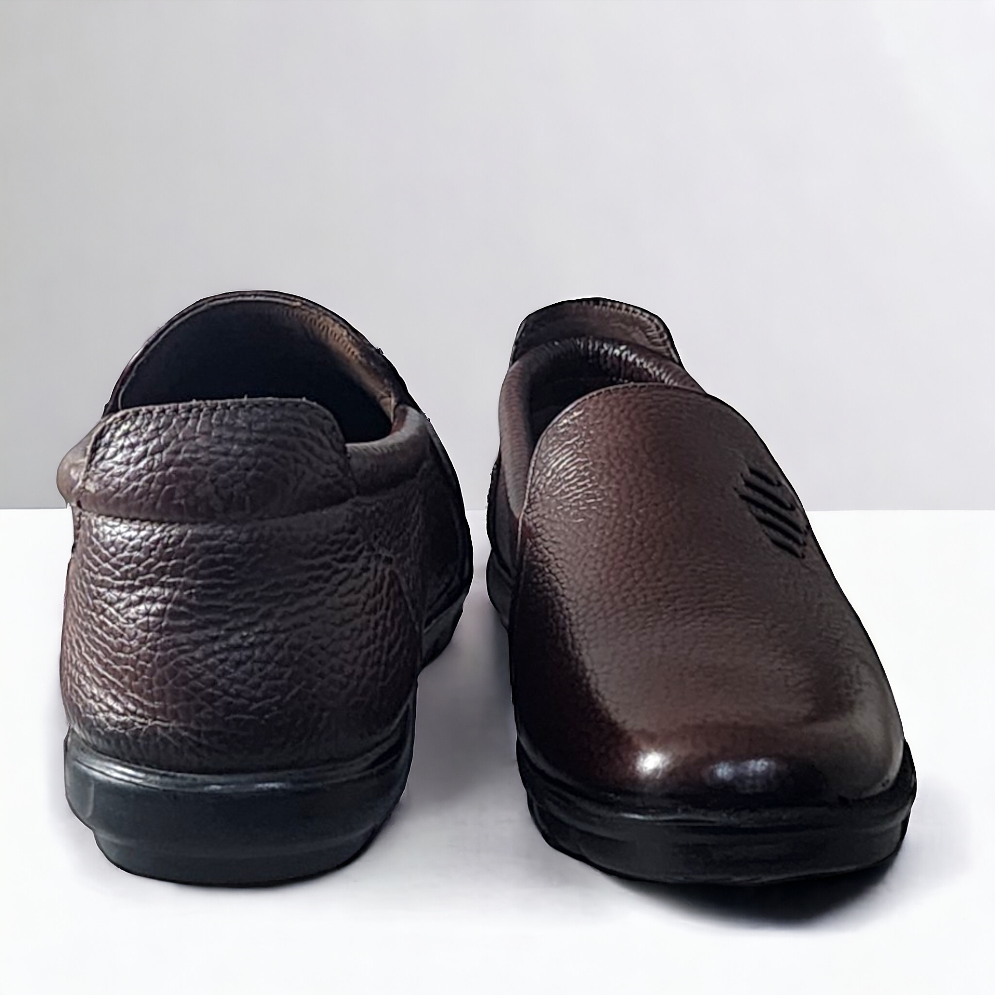 ZOOM NH07 BROWN Men's Casual Leather Shoes - qivii