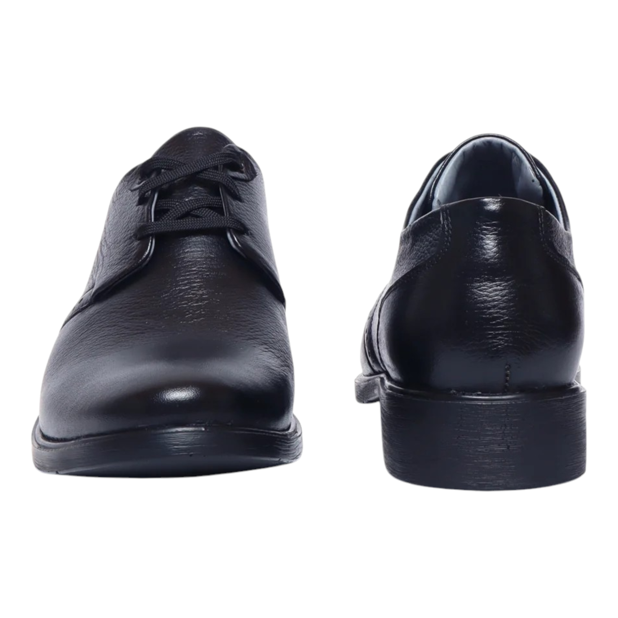ZOOM B52 BLACK Men's Casual Lace Up Leather Shoes - qivii