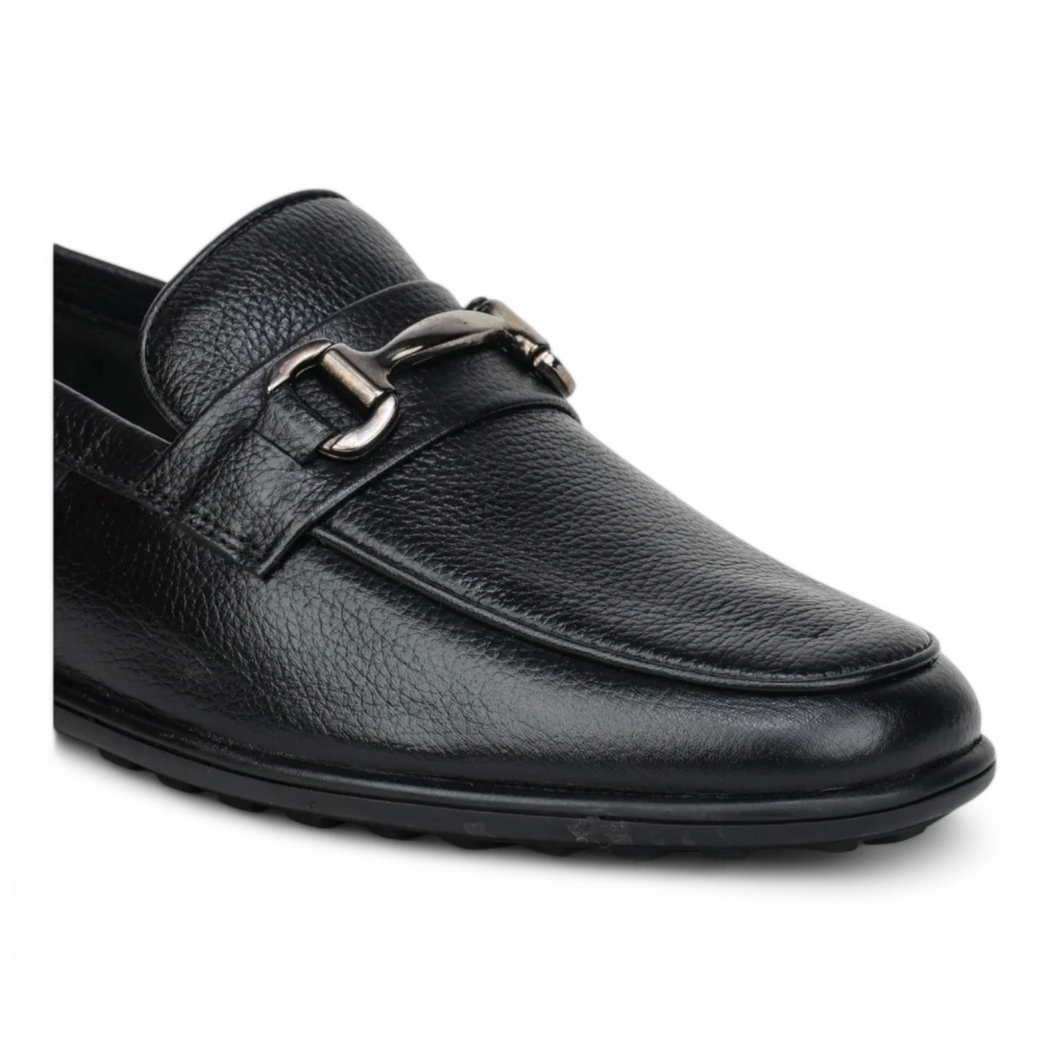 ZOOM D9845 BLACK Men's Loafers/Leather Shoes - qivii