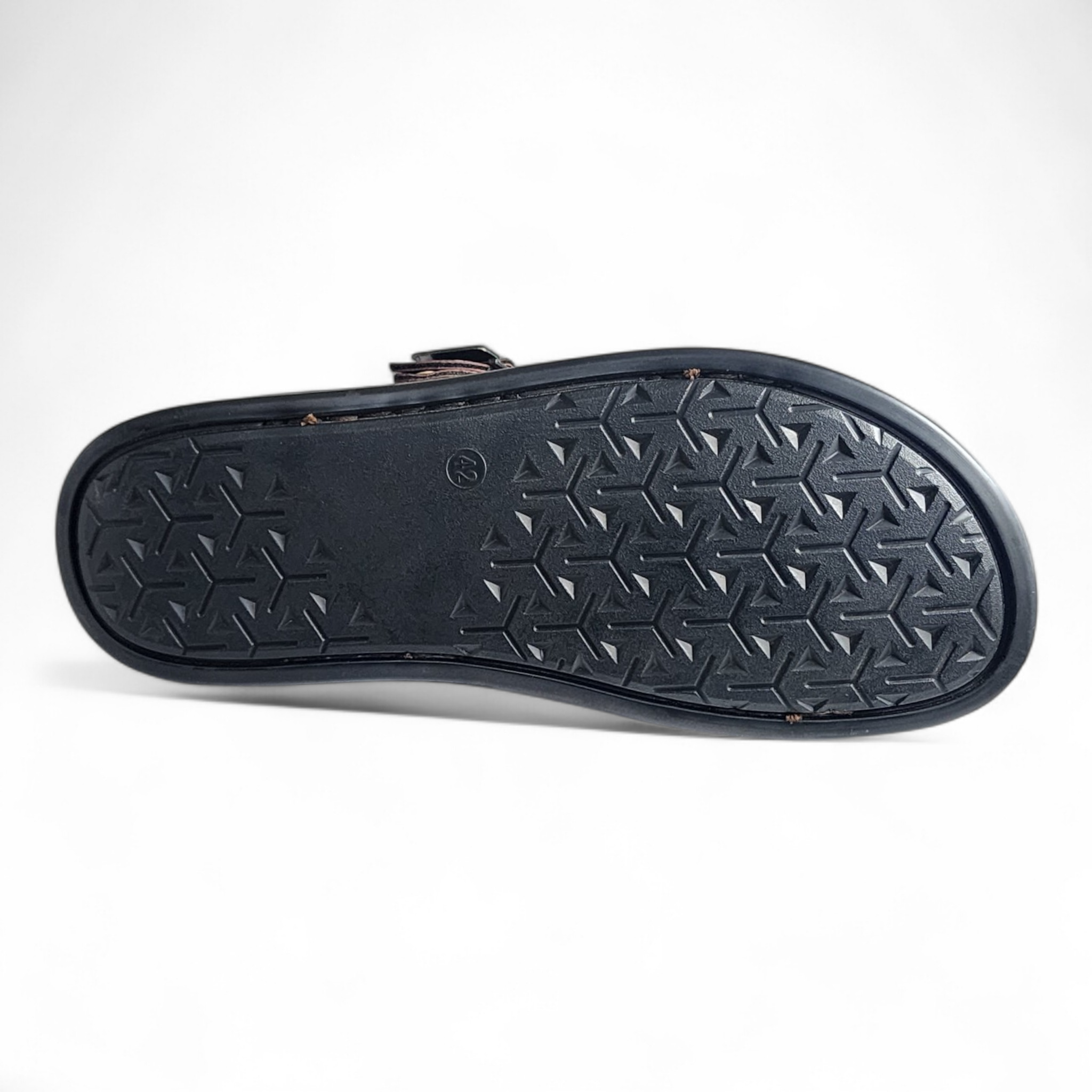 SKEROO 6404 BROWN Men's Leather Chapple - qivii