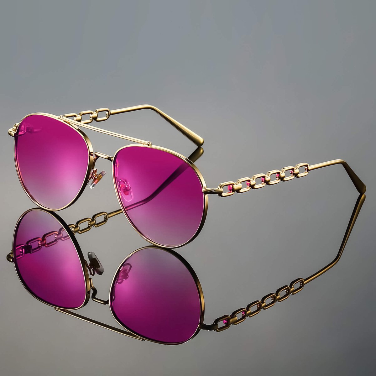 Chain Reaction Retro Shades  - By Qivii
