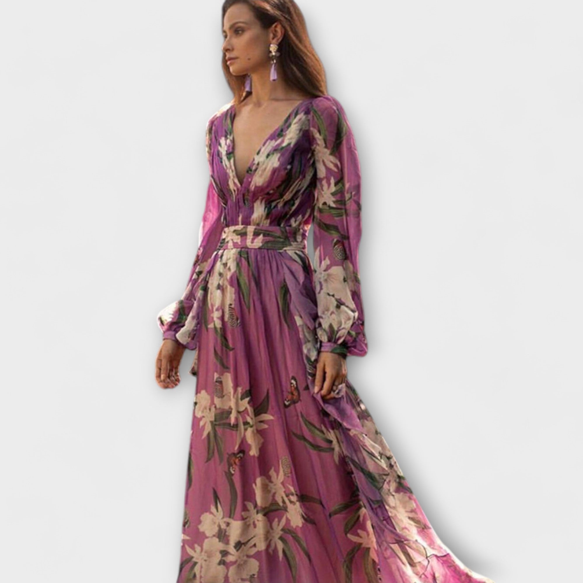 Elegante maxi-jurk van hoge kwaliteit  - By Qivii