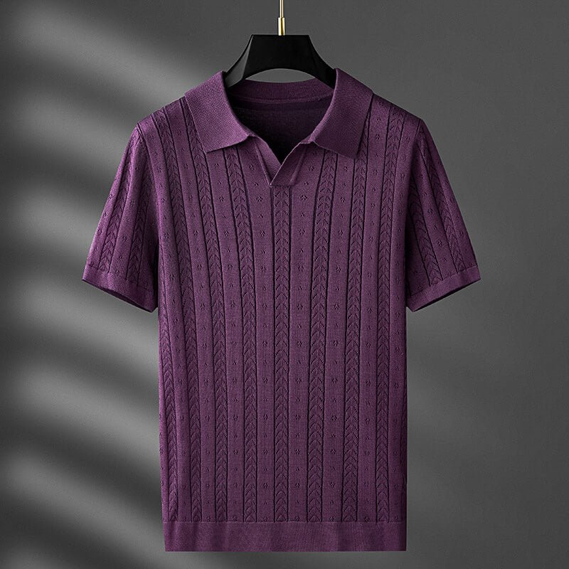 Jerome Prestige Knit Polo  - By Qivii