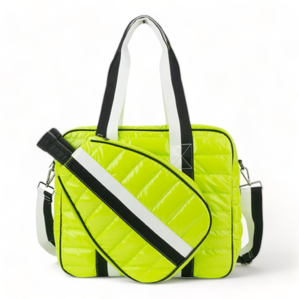 Quilted Puffer Pickleball Bag