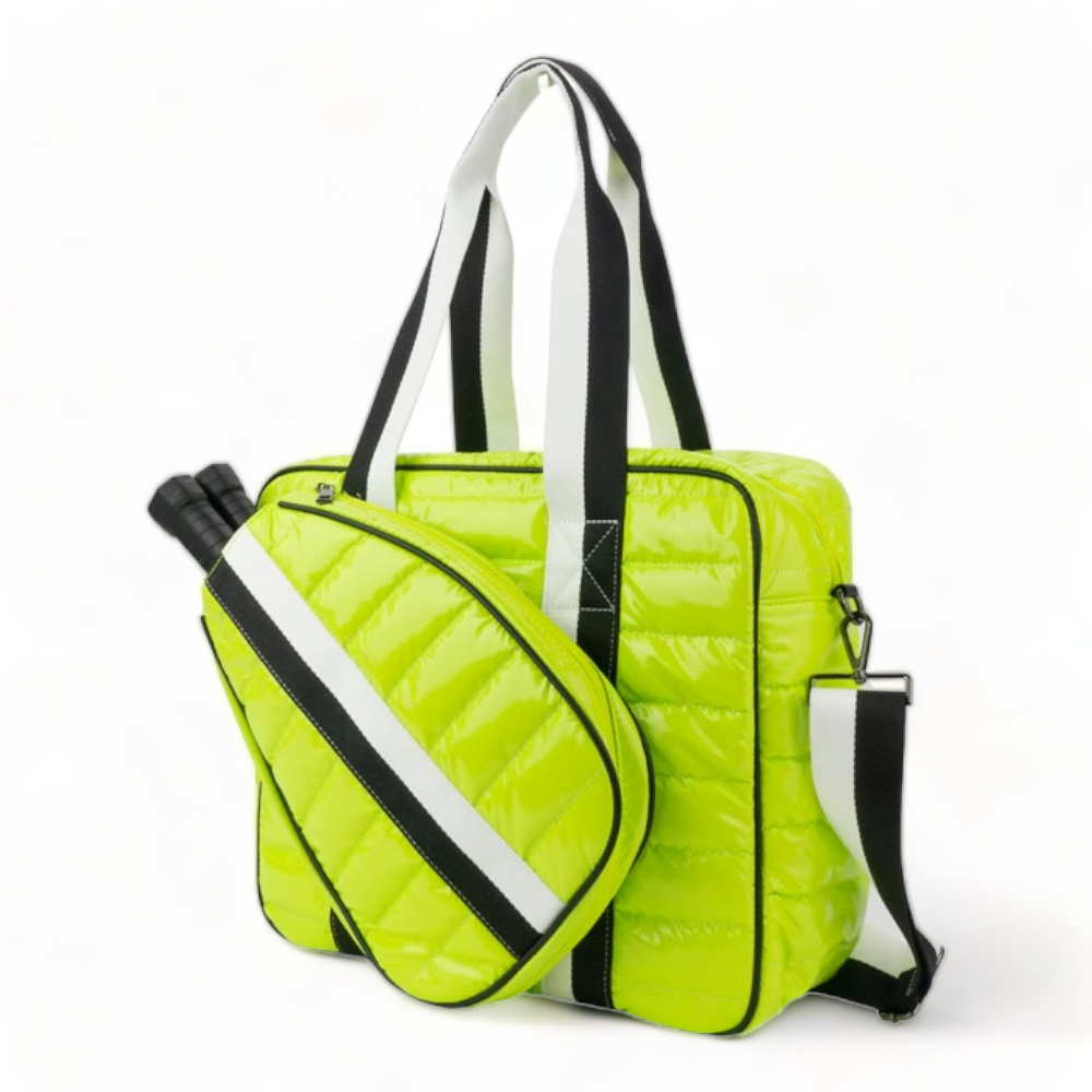 Quilted Puffer Pickleball Bag