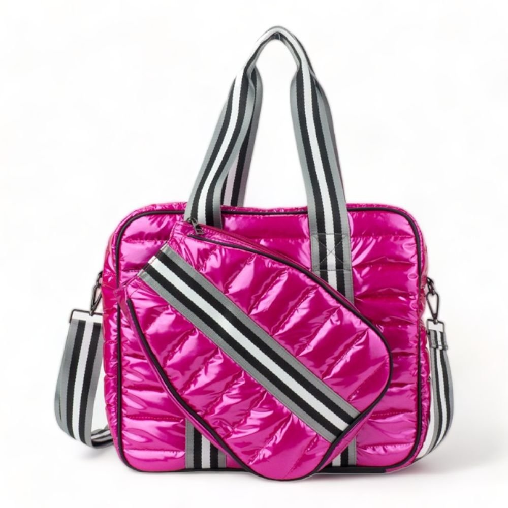 Quilted Puffer Pickleball Bag