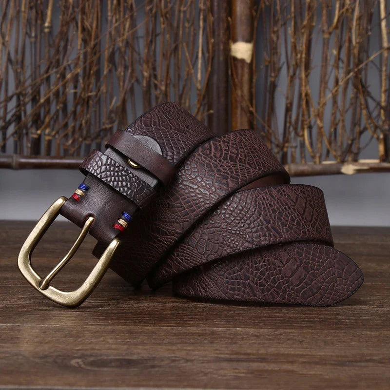 Alton Cowhide Belt