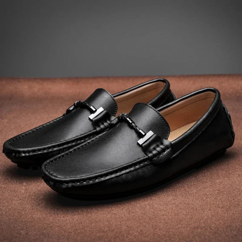 Milano Leather Loafers  - By Qivii