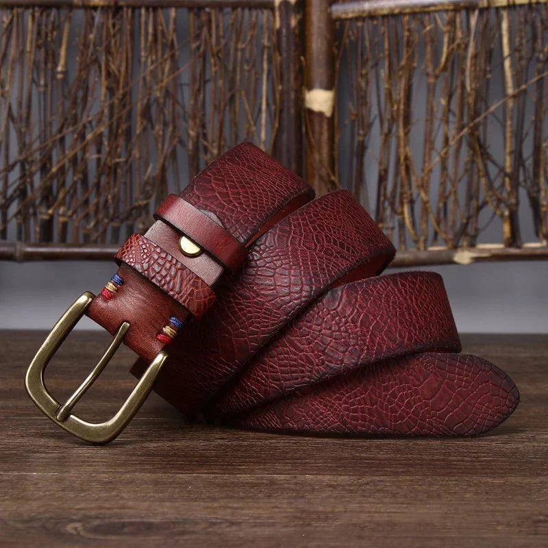 Alton Cowhide Belt