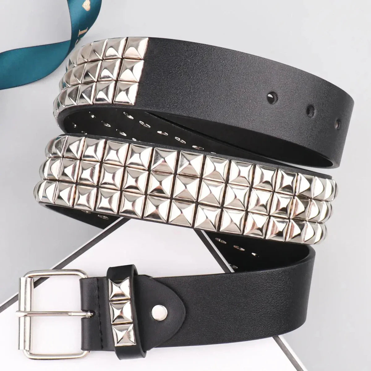 Phantom Leather Belt  - By Qivii
