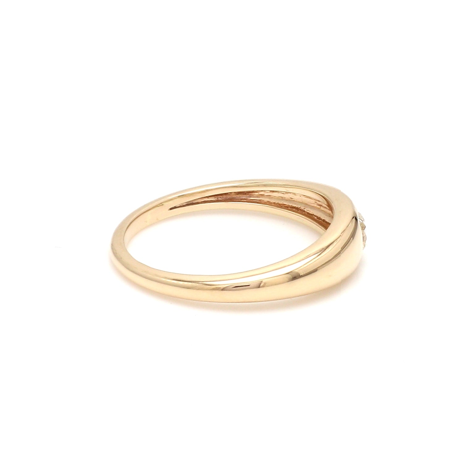 Diamond Cushion Mini Chunky Ring - qivii