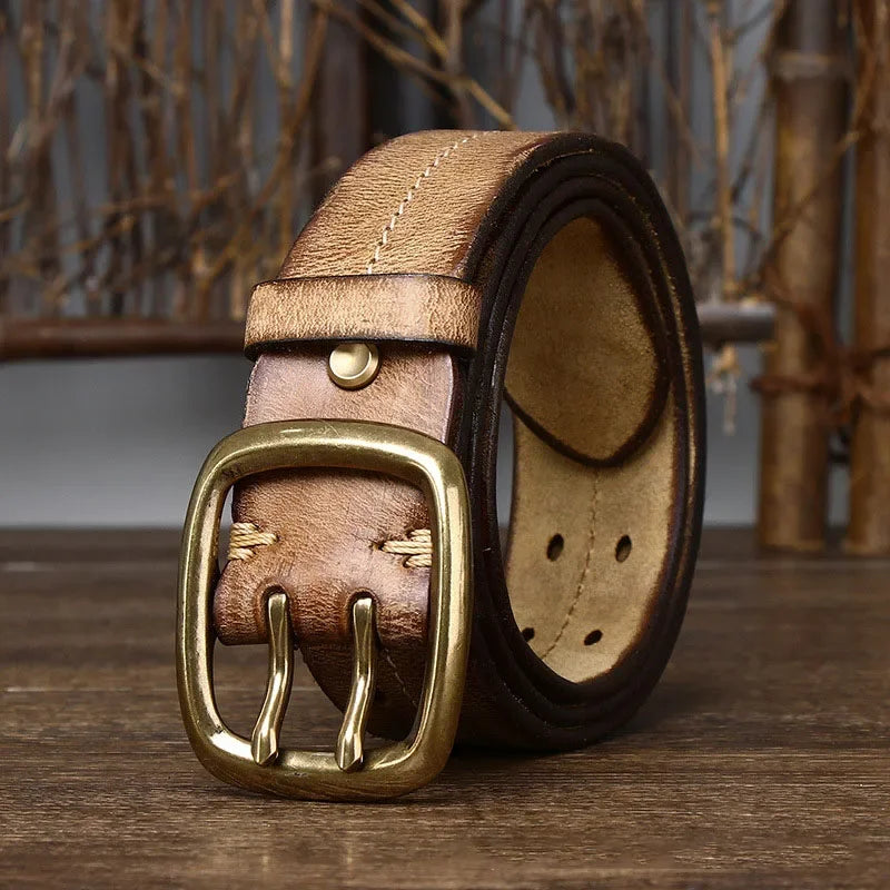 Sierra™ - Retro Cowhide Belt