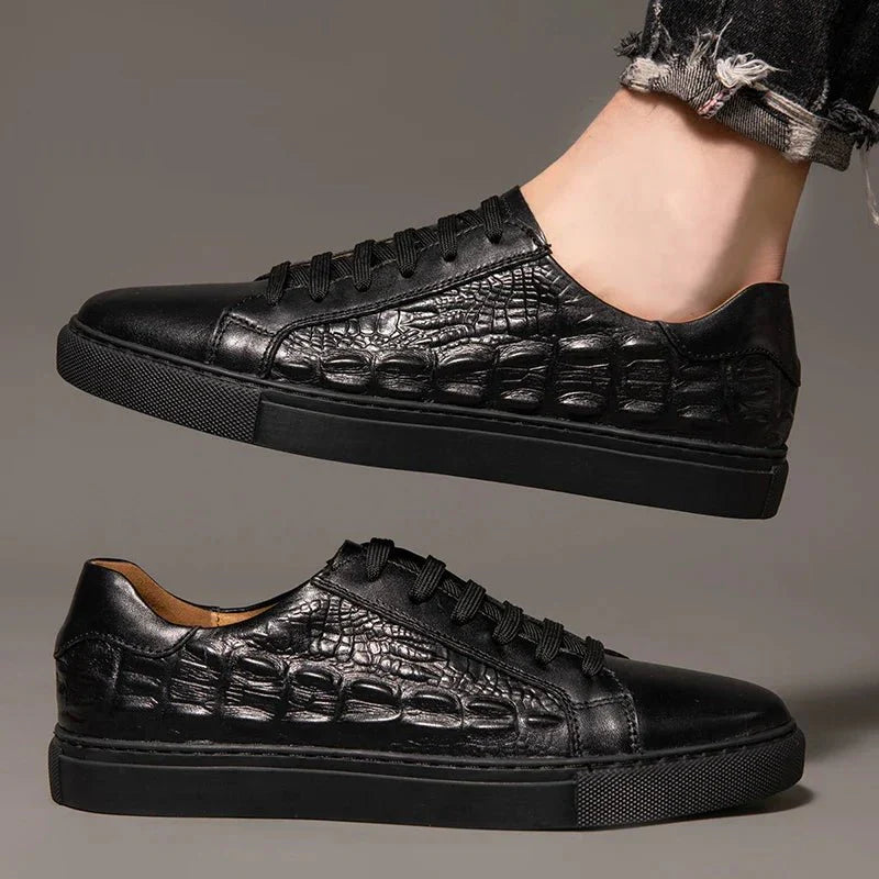 Gatorra Leather Sneakers  - By Qivii