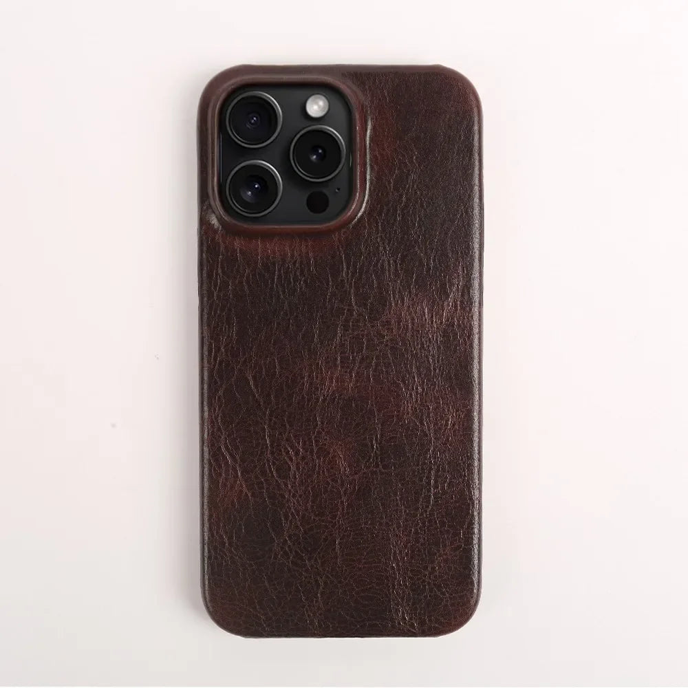The Executive - Genuine Leather iPhone Case
