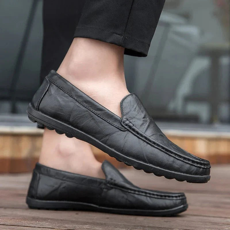 Dolce Leather Loafers  - By Qivii