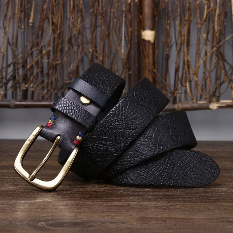 Alton Cowhide Belt