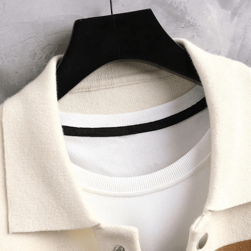 Nathan™ - Comfortabele Gestreepte Cardigan  - By Qivii