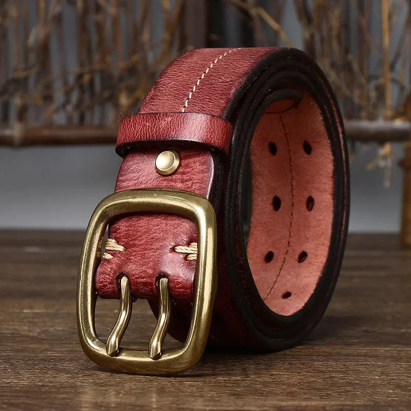 Sierra™ - Retro Cowhide Belt