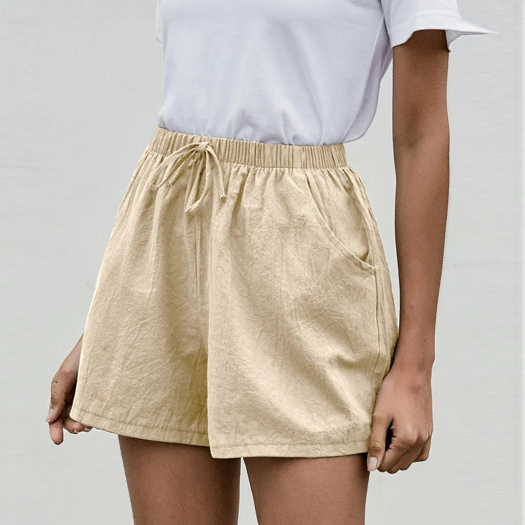 Bohemian Linen Shorts