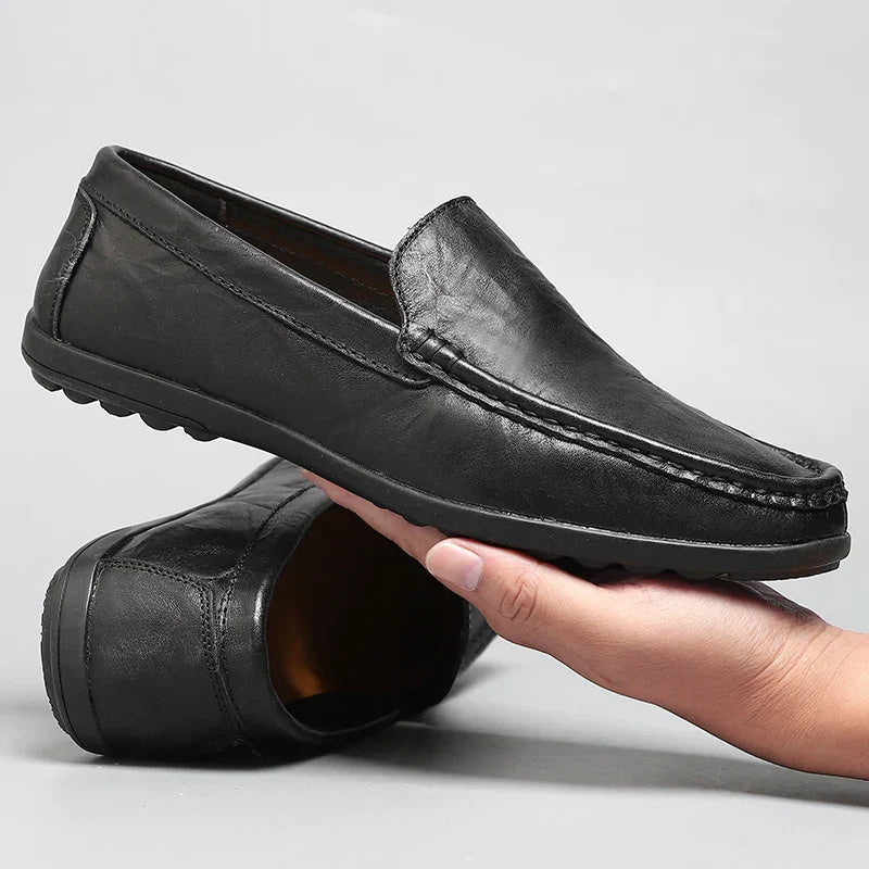 Dolce Leather Loafers  - By Qivii